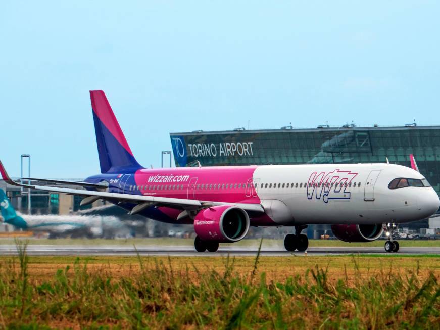 Wizz Air: da maggio volo giornaliero tra Torino e Palermo