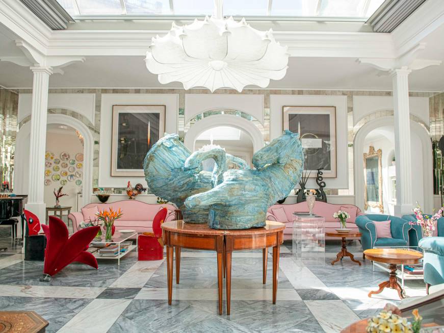 La famiglia Bellevue,dove il lusso diventa casa