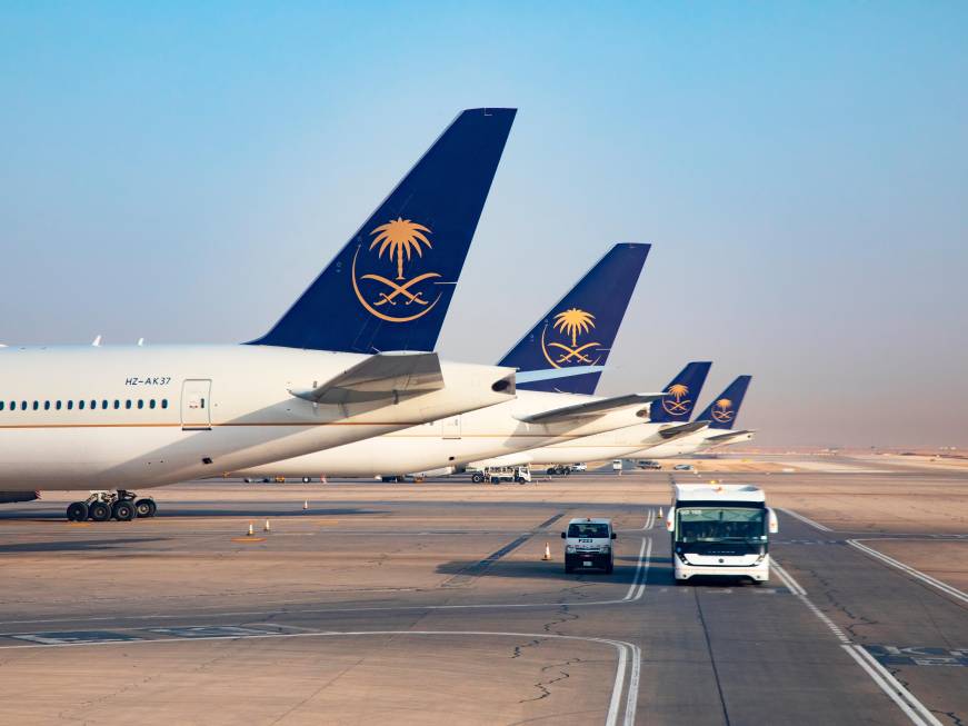 Saudia, cresce il traffico italiano verso l’Arabia Saudita e la compagnia aumenta le frequenze