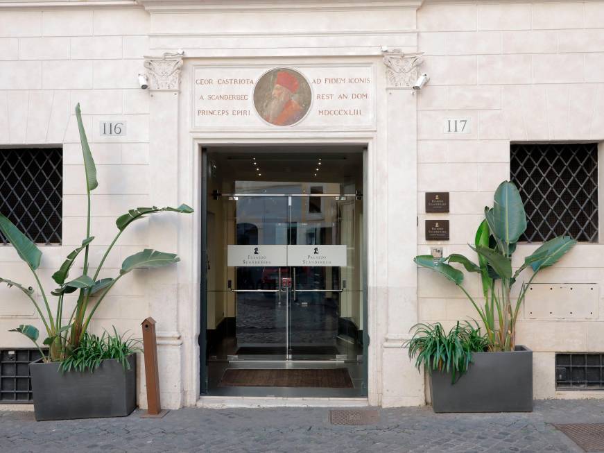 Roma, il Gruppo Ginobbi rileva Palazzo Scanderbeg