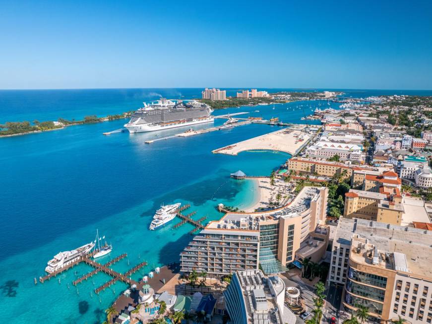 Record di arrivi a Bahamas: 12,5 milioni di turisti