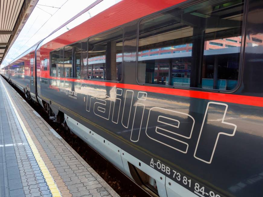 Torna il Railjet: da Monaco ad Ancona in treno tutti i giorni
