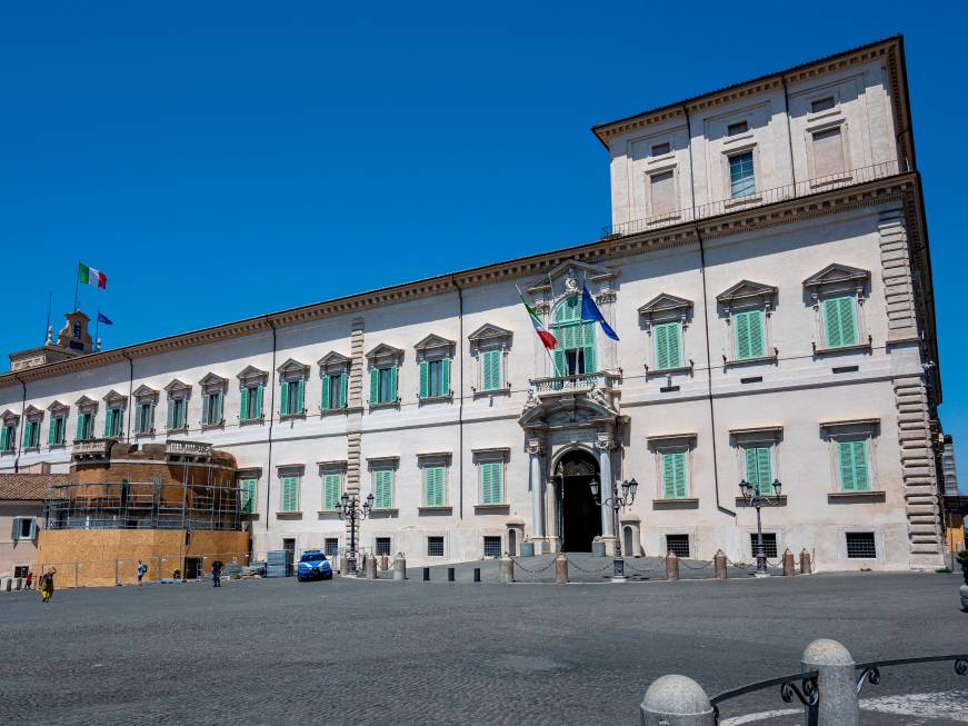 Il palazzo del Quirinale, dove Mazzi presterà giuramento