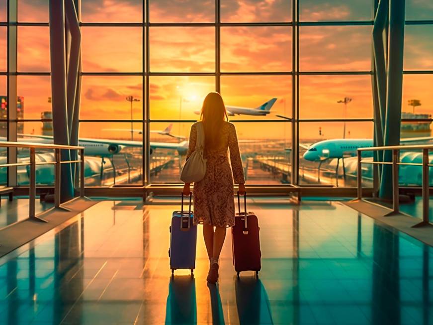 Traffico aereo, luglioancora in corsa:i dati Assaeroporti