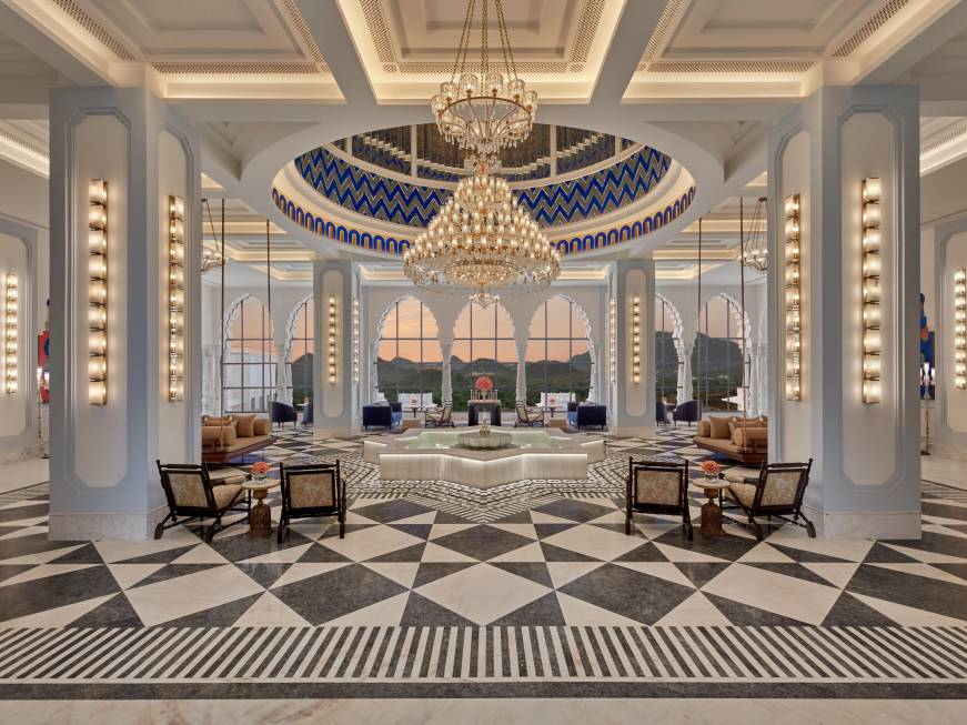 Apre il Fairmont Udaipur Palace, wow effect in India. Le prime immagini