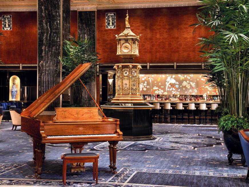 La Peacock Alley del Waldorf Astoria New York