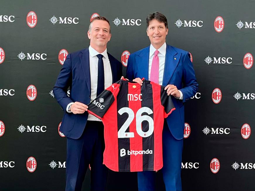 MSC rinnova la partnership con AC Milan