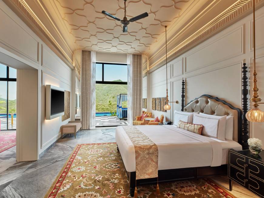 Apre il Fairmont Udaipur Palace, wow effect in India. Le prime immagini