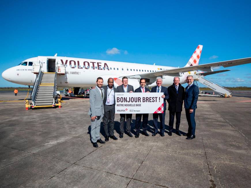 Volotea apre una nuova base a Brest, prossimo hub a Bari