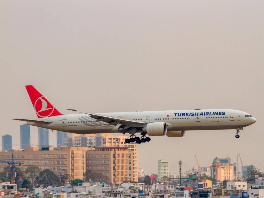 Turkish-Air EuropaEcco le linee guidadel vettore turco