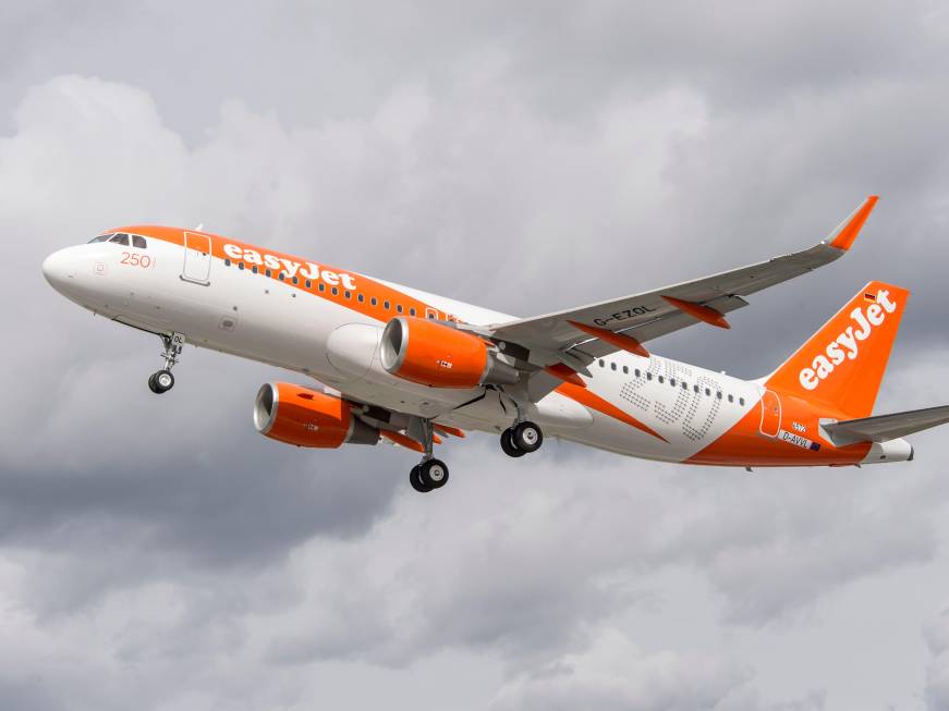 easyJet lanciaFiumicino-Glasgowda febbraio 2026