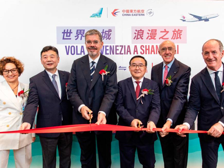 China Eastern Airlines, partiti i collegamenti tra Venezia e Shanghai
