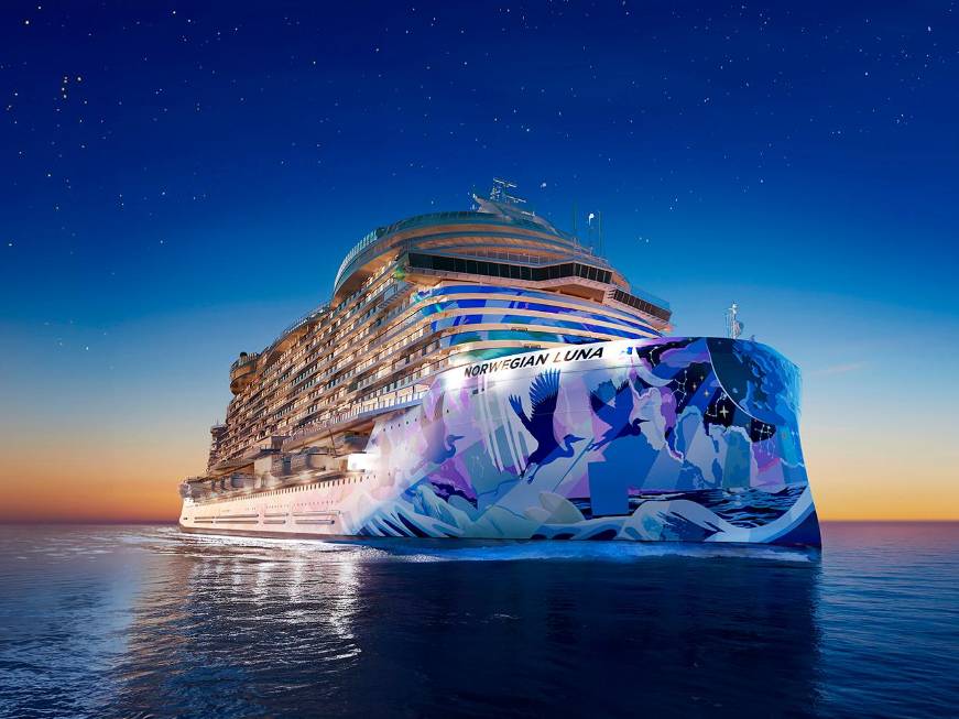 Design e lussosul mare, debuttaNorwegian Luna