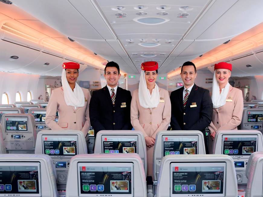 Emirates, gli appuntamenti di recruiting a ottobre per piloti e cabin crew